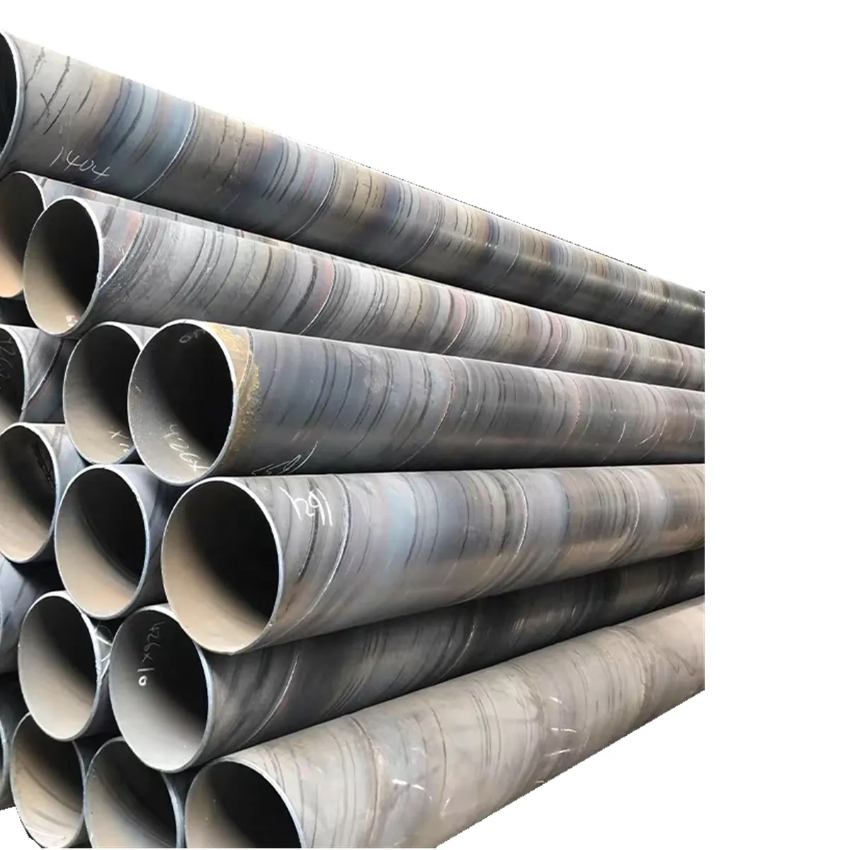 Factory Supply Large Diameter Spiral Steel Pipe 20# Q235 Welded Spiral Steel Pipes